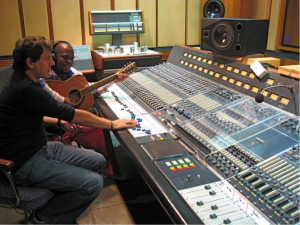 Neil Kuny in the studio