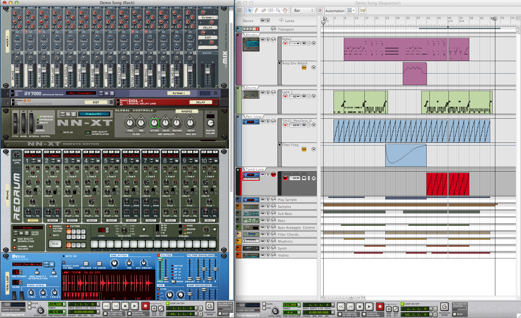 Reason by  Propellerhead software